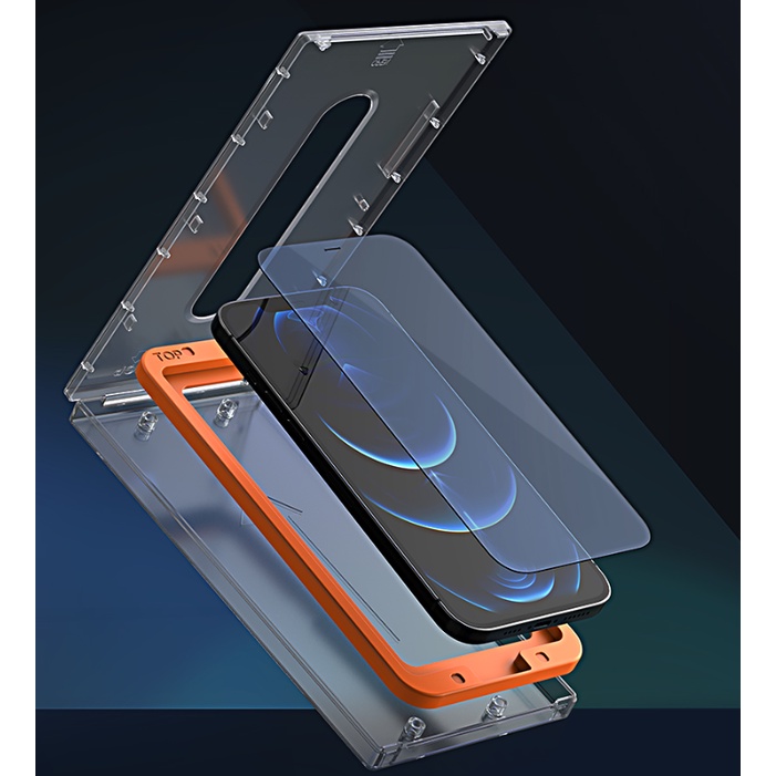 [ SIÊU HOT ] Kính Cường Lực tự dán MAGICBOX KINGKONG bảo vệ loa iphone x xs xsm 11 12 13 14 15 16 17 pro promax