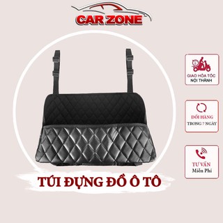 Túi Treo Đồ Sau Ghế Ô Tô, Chất Liệu Bằng Da Ô Tô - Treo Giữa 2 Ghế Tiện Lợi VER 3