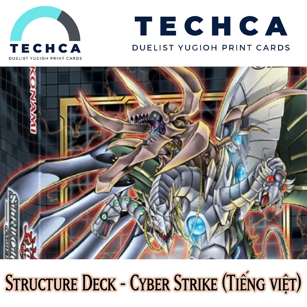 Bài In Tiếng Việt - Bộ bài Yugioh - Structure Deck - Cyber Strike ...