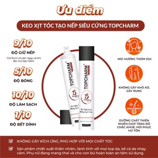 Keo Xịt Tóc TOPCHARM 420ml -  Giúp Tạo Kiểu Và Giữ Nếp Tóc Siêu Cứng