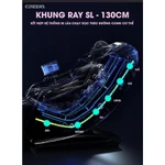 Ghế Massage COZZIA CZ-126  massage 3D thông minh 24 Bài tập tự động 120 túi khí Bản điều khiển cảm ứng thông minh — ảnh 7