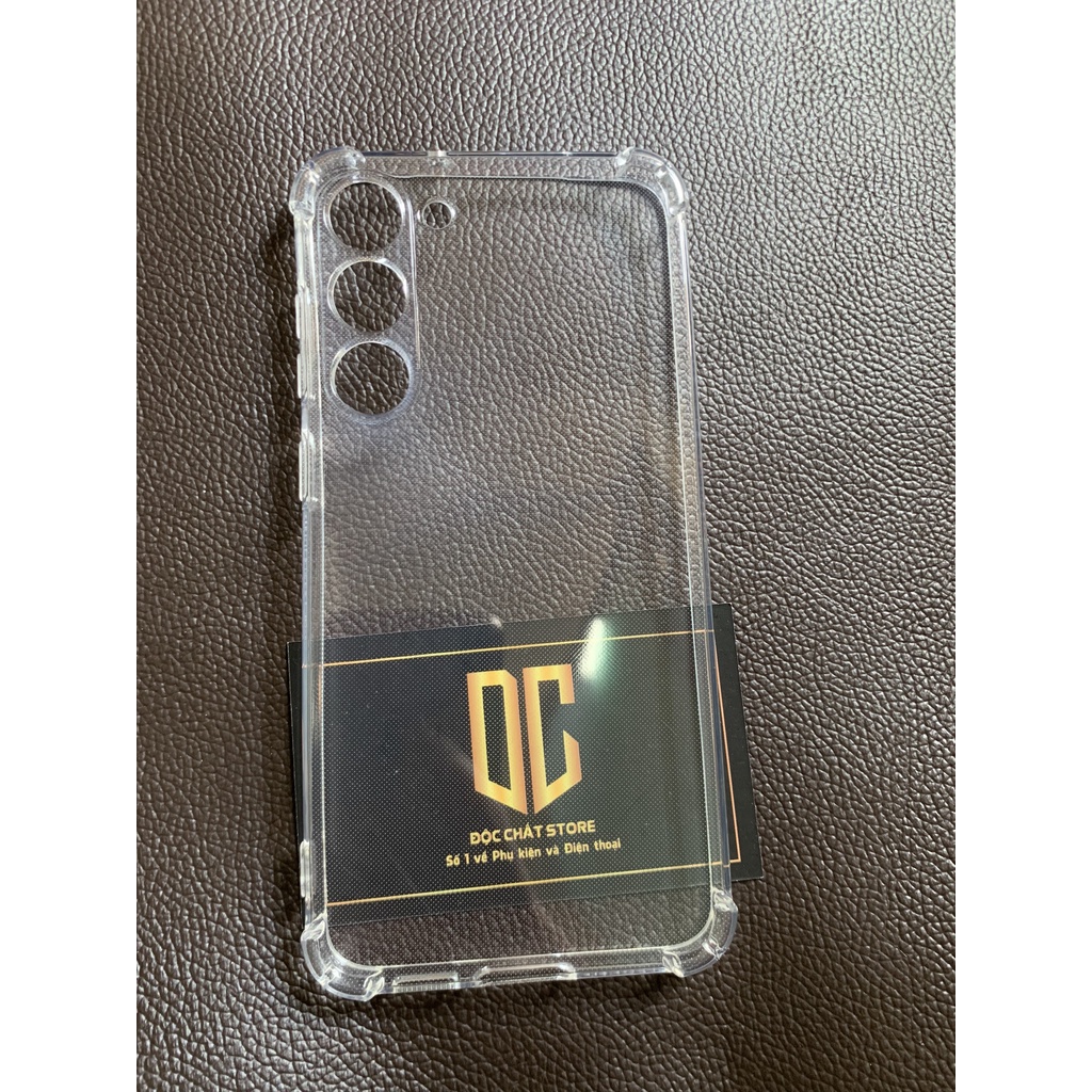 Ốp lưng Samsung Galaxy S23/ S23 plus/ S23 ultra dẻo trong,chống sốc bo 4 góc.