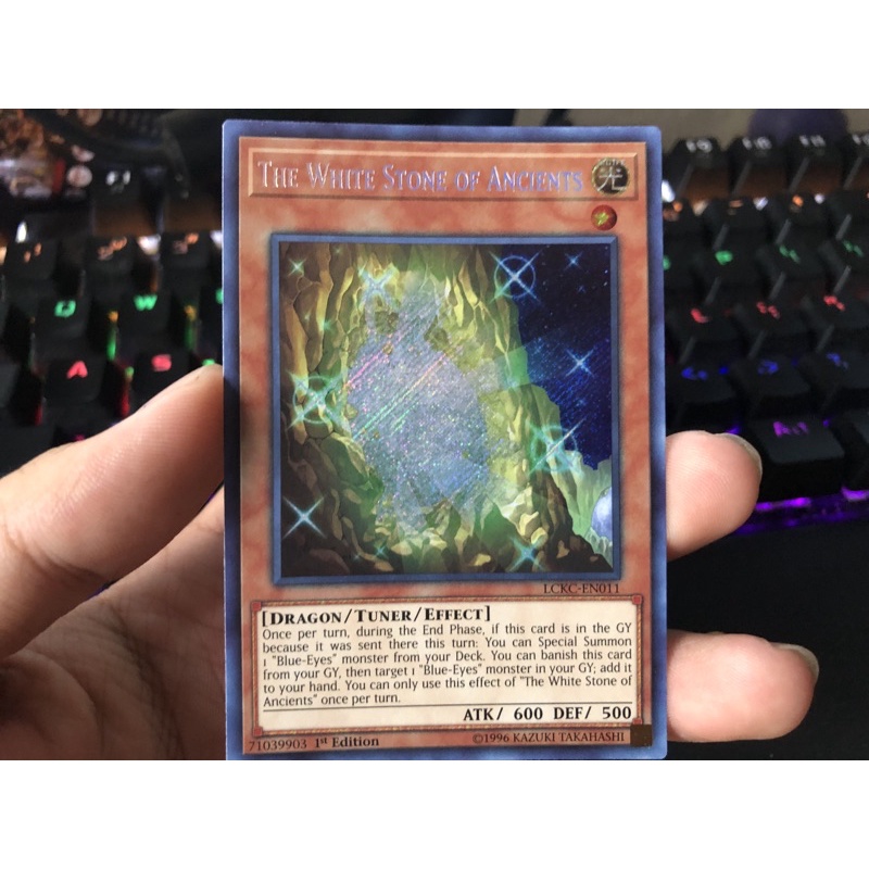 Yu-Gi-Oh! The White Stone Of Ancients SHVI-EN022 Ultra Rare 1st Edition Card - From Shining Victories Booster Set