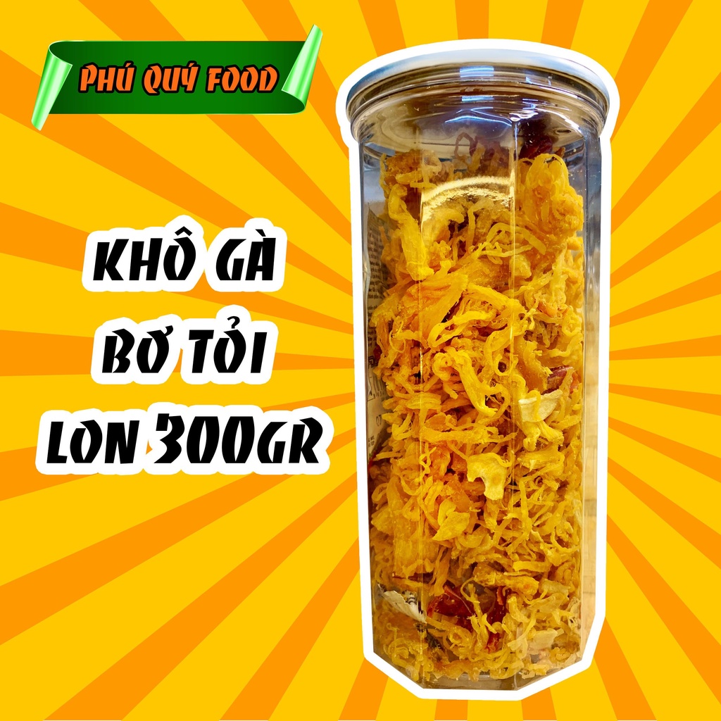 Khô gà bơ tỏi loại 1— 500g - [ FREE SHIP XTRA]   -Hàng ngon nhà làm [handmade]