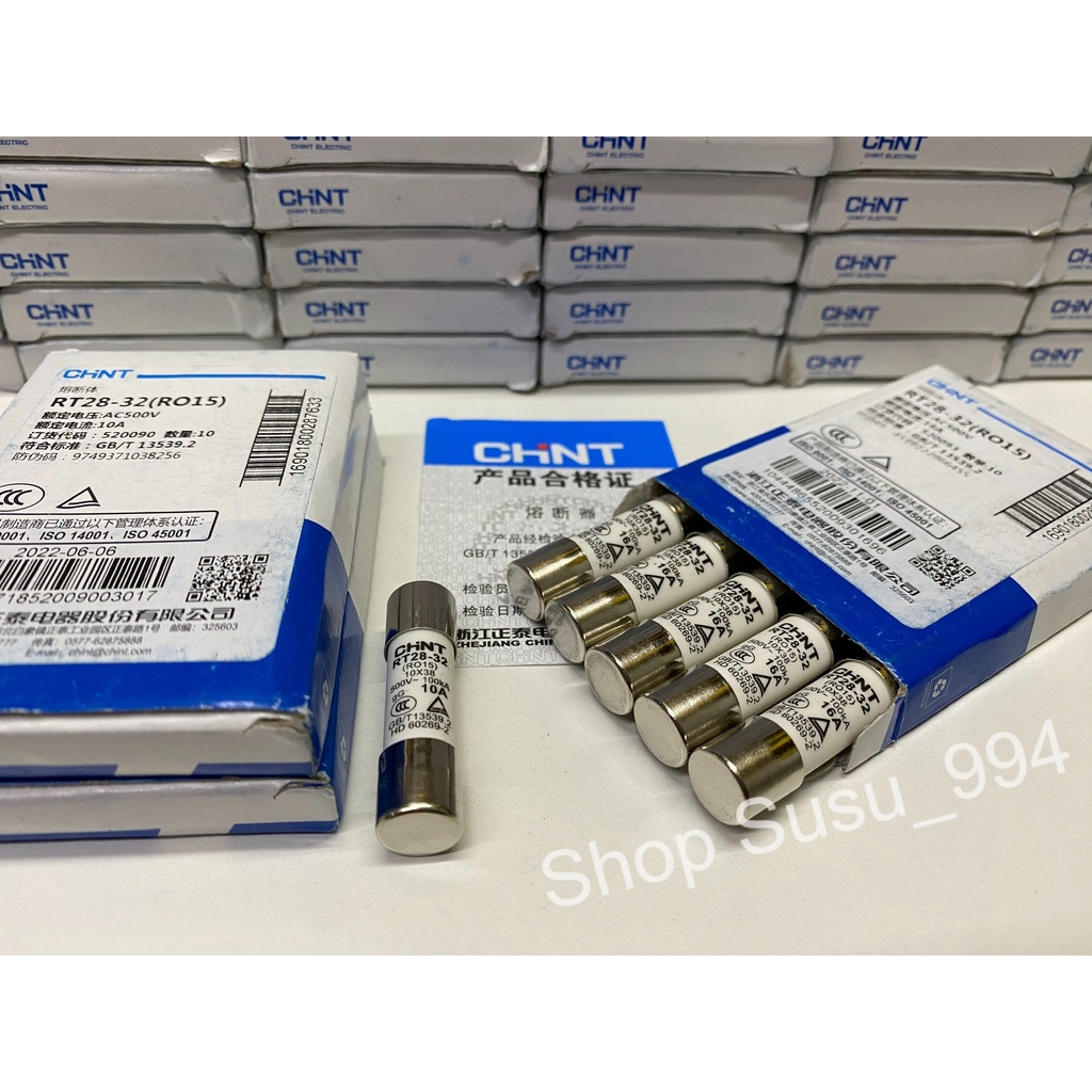 Ruột cầu chì sứ Chint RT28-32 2A 4A 6A 10A 16A 20A 25A 32A (hàng chính ...