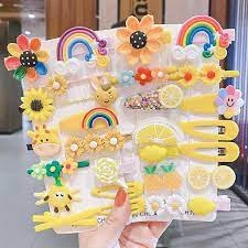 Set 14 Kẹp Tóc Siêu Cute Cho Bé Gái