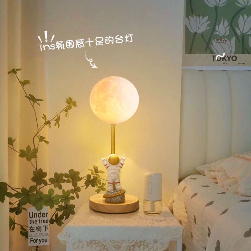 Đèn ngủ phi hàng gia mặt trăng 3 màu decor phòng ngủ | Shopee Việt Nam