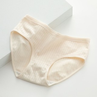 Quần lót nữ cotton kháng khuẩn gân tăm cạp vừa tôn dáng gợi cảm, Quần chíp nữ dễ thương L562