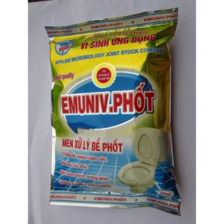 Men vi sinh khử mùi toilet bồn cầu chống mùi hôi cống bể phốt men vi sinh khử mùi Eminiv NGHIỆN NHÀ
