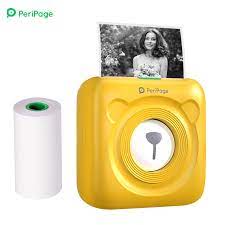 Giấy in nhiệt dán, Giấy in tem nhãn DÁN ĐƯỢC cho máy DB23, Niimbot B21, B11, B3S,PT210, Con mèo, C19