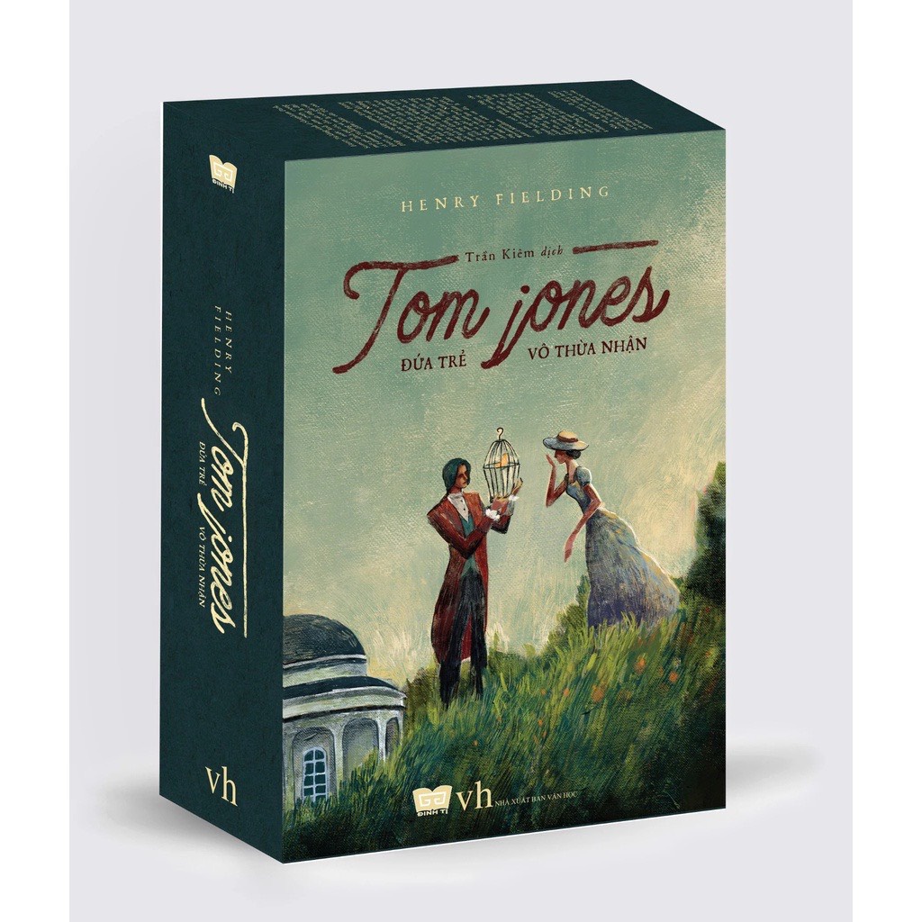 SÁCH - Hộp sách Tom Jones - Đứa trẻ vô thừa nhận