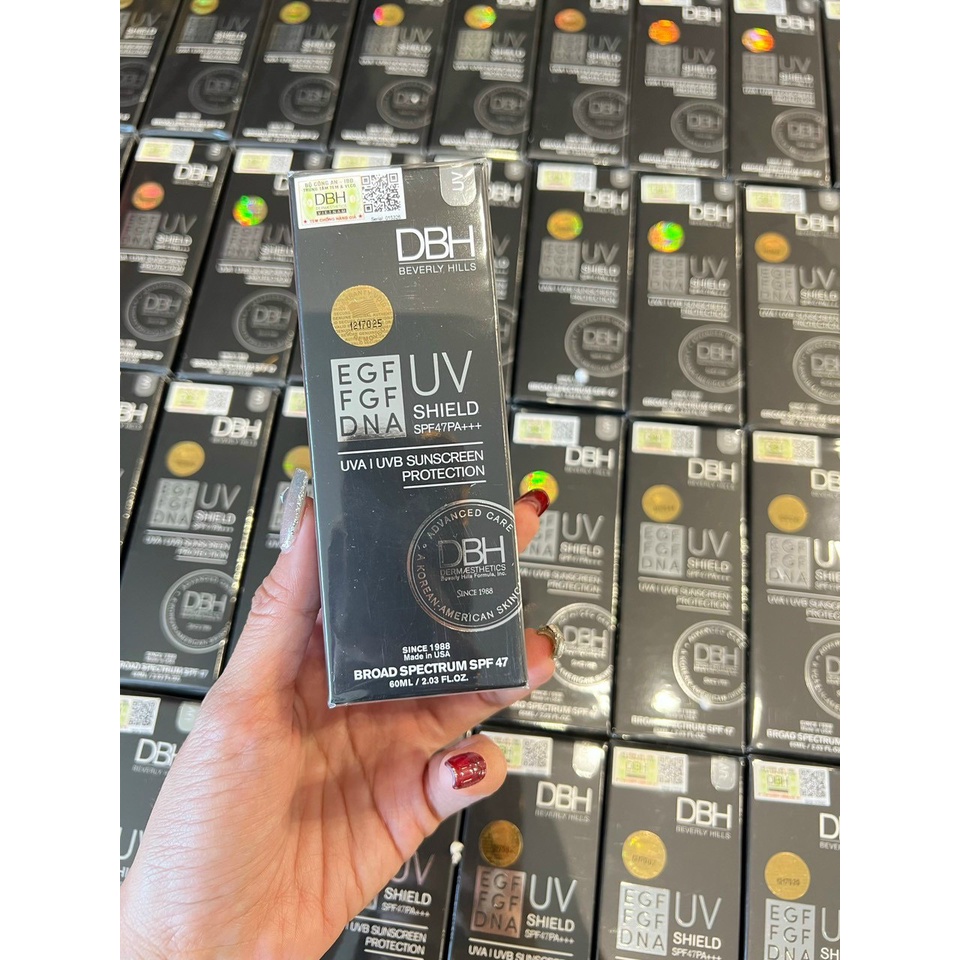 Kem chống nắng DBH EGF UV Shield SPF47+ PA+++ Hàng Chính Hãng - PHUONGANHOUSE