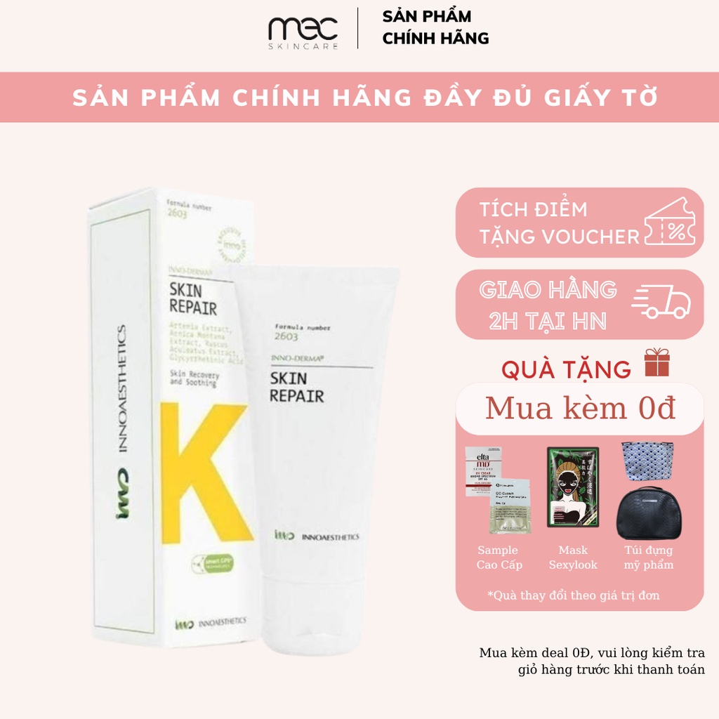 Kem Dưỡng phục hồi, Phục Hồi da khẩn cấp Innoaesthetics Inno-Derma Skin ...