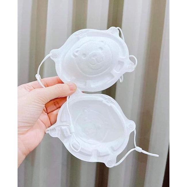 Khẩu Trang Gấu bé Sơ Sinh 5 Tháng -4 tuổi [ SET 9 Cái] khẩu trang trẻ em chính hãng UNI MASK