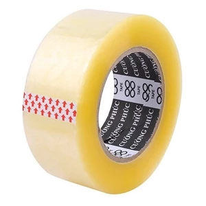 Cuộn Băng keo to siêu dày 200 YARD dán siêu chắc 250Gr băng keo dán thùng băng keo gói hàng băng dính băng đóng đơn