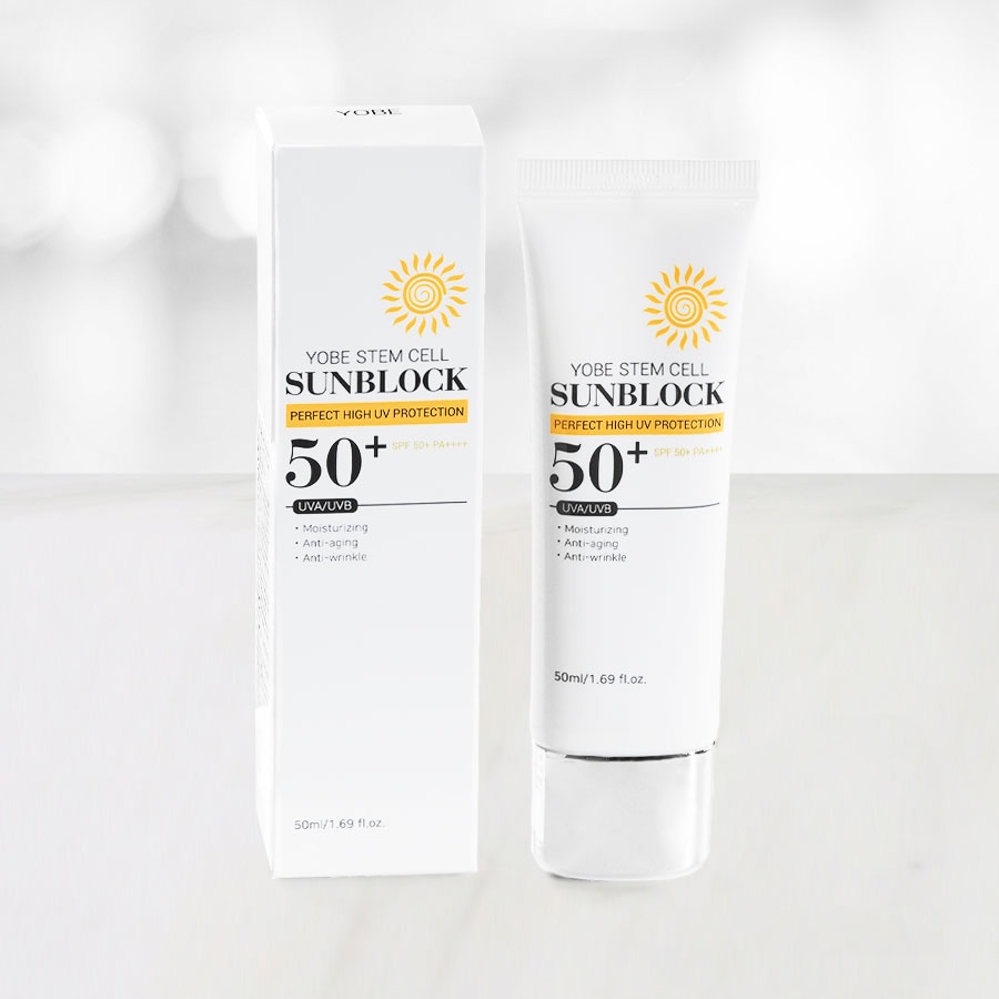 Kem Chống Nắng Tế Bào Gốc YobeCell - Yobe Stem Cell Sunblock [Chính Hãng]