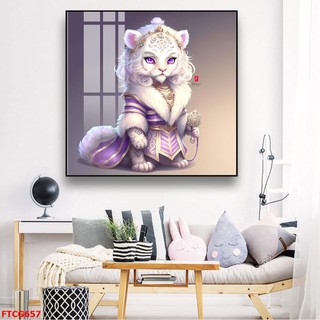 Tranh Treo Tường 12 Con Giáp Trung Hoa 01 - Tranh Laminate Tráng Gương