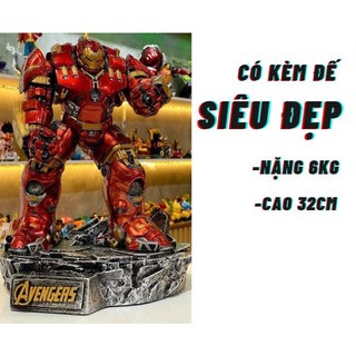 Mô hình Hulk buster kích thước 32cm, nặng 6kg,có kèm đế siêu đẹp, chất liệu cao cấp ( hàng có sẵn )