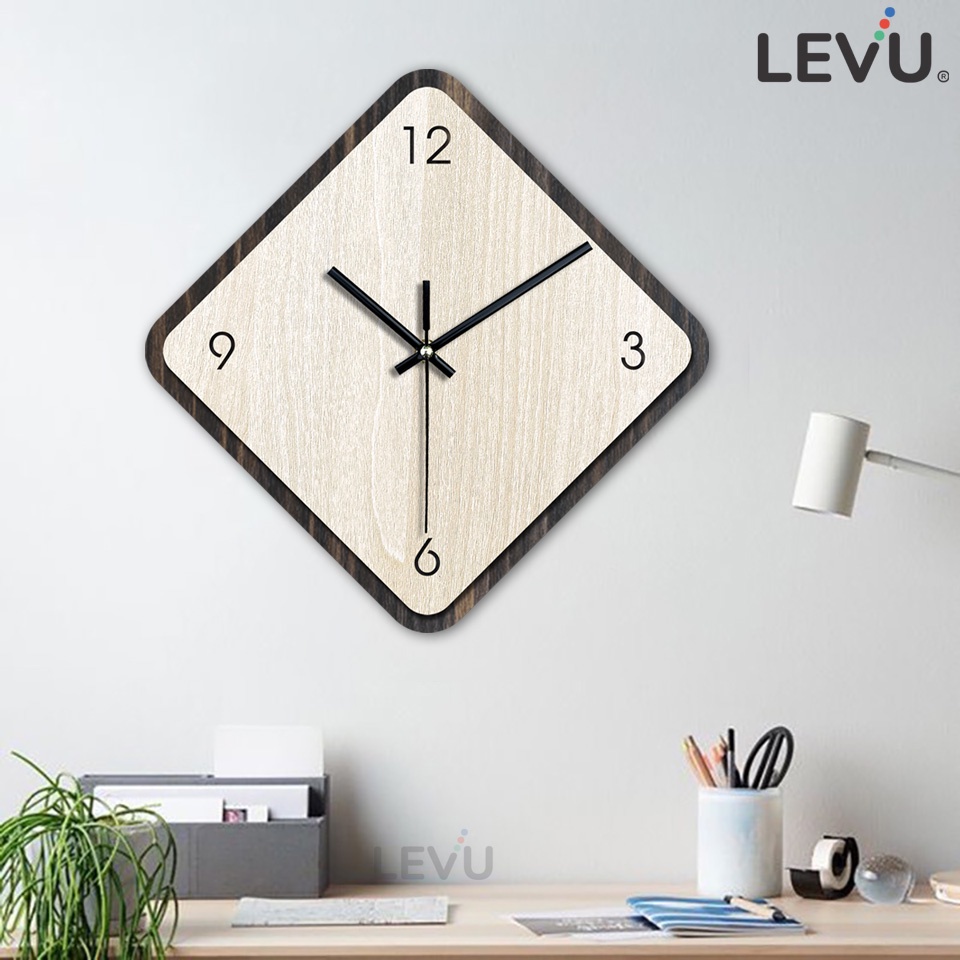 Đồng Hồ Treo Tường hình thoi độc lạ phong cách Châu Âu