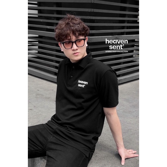 Áo polo HEAVEN SENT thanh lịch - Áo cotton cao cấp