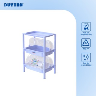 Kệ nắp lớn 2 tầng 3 tầng DUY TÂN nhựa PP, kệ úp chén bát, đựng đồ đa năng