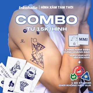 Combo hình xăm dán giá tốt đà nẵng: Với mong muốn đem lại cho các bạn trẻ những trải nghiệm nghệ thuật trên da độc đáo nhưng với giá cả phải chăng, chúng tôi đã tạo ra những combo hình xăm dán tại Đà Nẵng với giá cả hợp lí nhất. Hãy đến với chúng tôi để sở hữu những kiệt tác đầy màu sắc trên da.