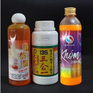 Combo siêu chép: Tinh mùi 135 + Trứng Sữa + Tinh chất khóm