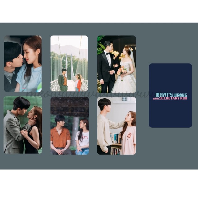 card bo góc otp Thư ký Kim sao thế ( Park Seo Joon-Park Min Young)