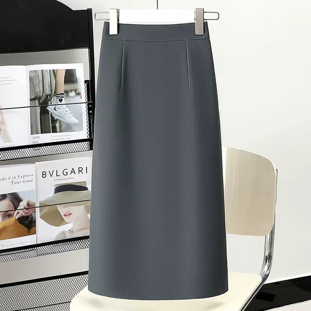 Chân Váy Chứ A Suông Dáng Dài 70cm_Chất Liệu Vitex_Sản Phẩm Được May 1 Lớp_SHOPNGOCTRANG19_CVA70CM