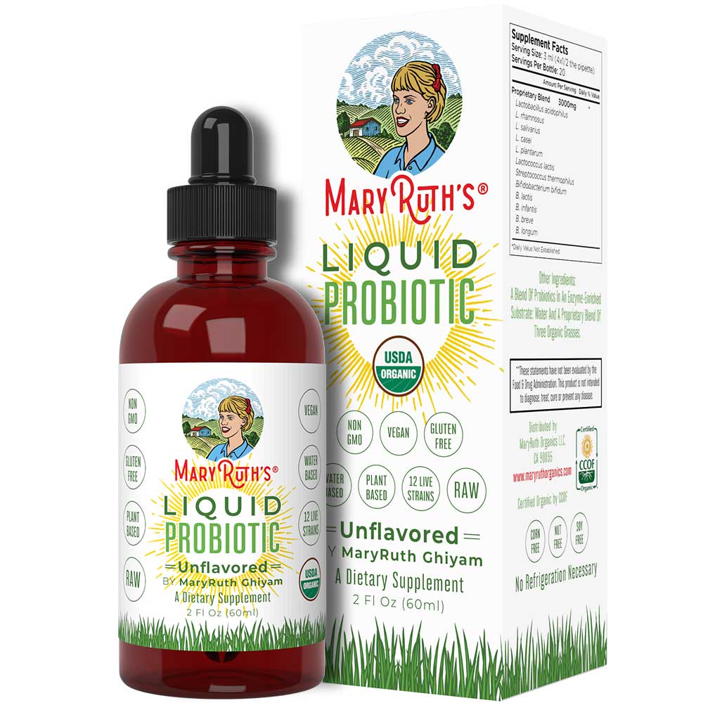 Lợi Khuẩn Hữu Cơ Mary Ruth's, MaryRuth's Organic Liquid Probiotics ...