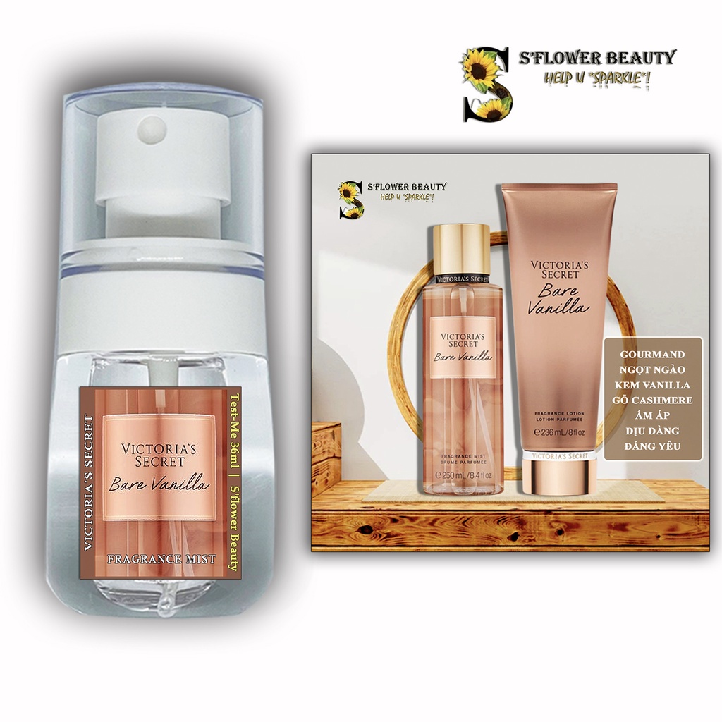 Bản Trải Nghiệm 36ml - Bst Sweet & Warm | Auth US | Xịt Thơm Nước Hoa Toàn Thân Victoria's Secret Fragrance Body Mist | BigBuy360 - bigbuy360.vn