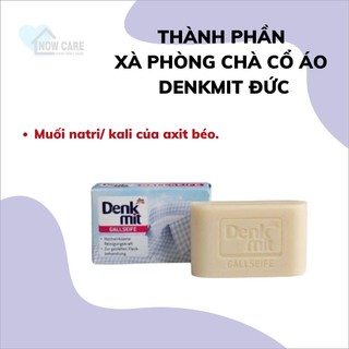 [Châu Âu] Xà phòng chà cổ áo Denkmit Đức Làm Sạch Cổ Áo Trắng Tẩy Trắng Cổ Áo
