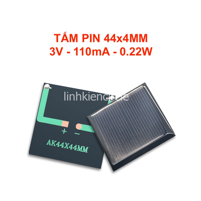 tấm pin mặt trời 2V 3V 5V - 60mA 110mA DIY học tập giải thích nguyên lý ...