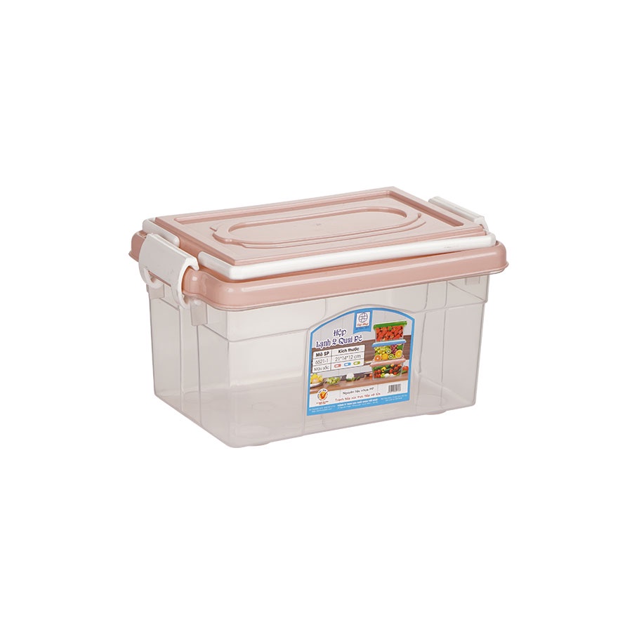Hộp đựng thực phẩm, hộp lạnh 2 quai, hộp đựng đồ Việt Nhật 6521