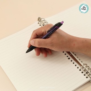 Sổ Còng Nhựa Cứng B5/A5 8 Còng – Kèm Giấy Refill + Phân Mục | Binder Notebook Chống Nước, Tháo Lắp Tiện Lợi