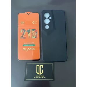 Combo cường lực và ốp lưng Tecno Pova 4 pro, bảo vệ tuyệt đối cho điện thoại.