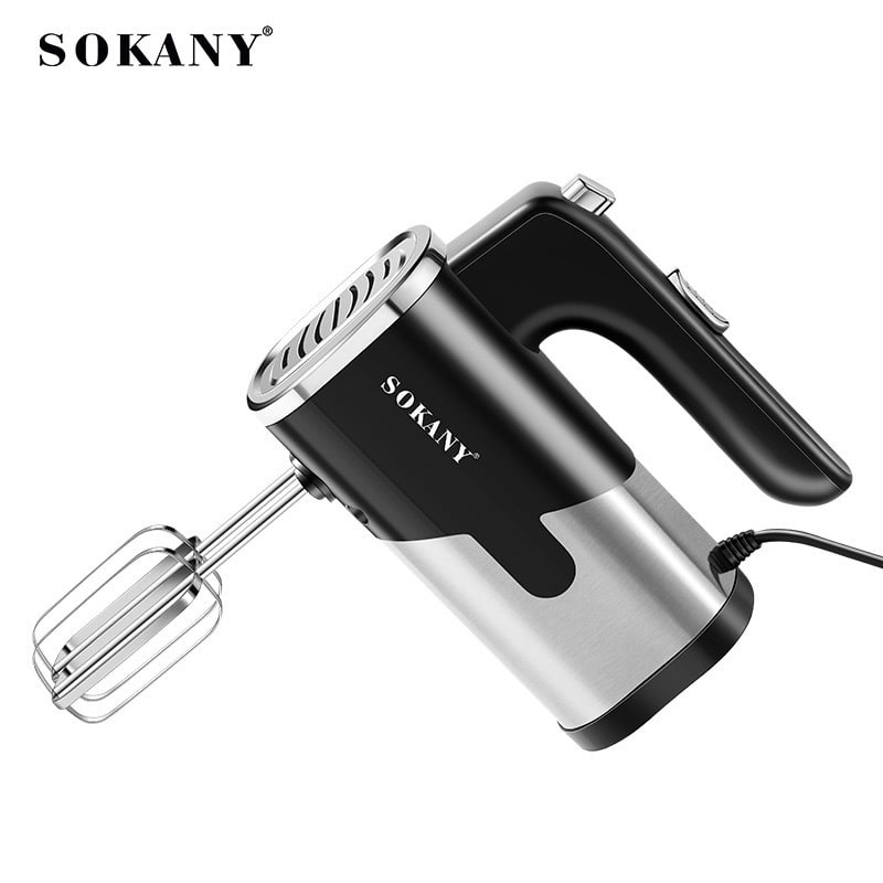 Ảnh Máy đánh trứng, bột cầm tay SOKANY SK-6621 800W có 5 tốc độ cực nhanh nhuyễn [HÀNG CHÍNH HÃNG - BẢO HÀNH 1 NĂM] 2