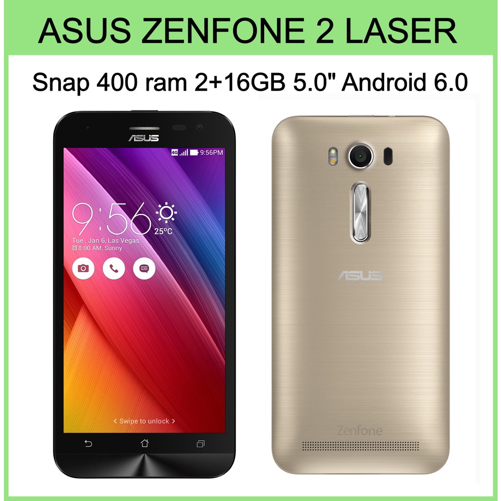 Smartphone Asus Zenfone 2 laser màn 5 inch ram 2+16Gb-2 sim | Shopee ...