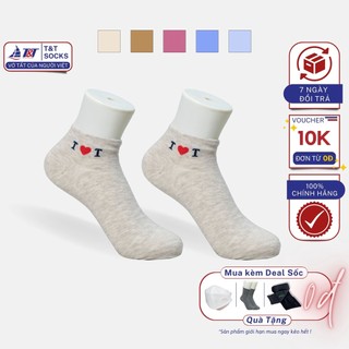 Combo 5 đôi tất nữ cổ ngắn tim T&T SOCKS & HOSIERY - NU352