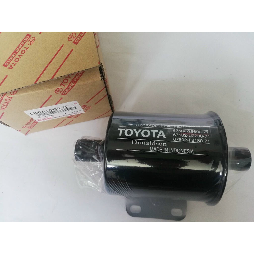 LỌC THỦY LỰC HỒI XE NÂNG TOYOTA 1-3 TẤN (2 Đầu) Hydraulic Return Filter ...