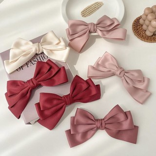 🎀 𝑭𝑹𝑬𝑬𝑺𝑯𝑰𝑷 🎀 Kẹp tóc nơ mẫu mới nơ 3 cánh dễ thương phong cách Hàn Quốc