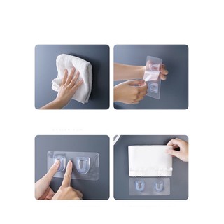 Kệ bàn chải đánh răng dán tường hình cá voi , Giá để bàn chải  kèm 2 cốc 0865