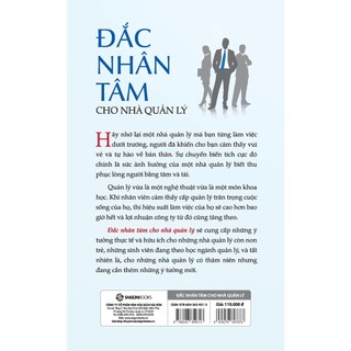 SÁCH - Đắc nhân tâm cho nhà quản lý (Tái bản) - Dr. Craig Nathanson
