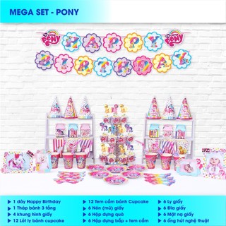 Set MEGA trang trí sinh nhật nhiều chủ đề :GIÁ CŨ 179k SALE 120k