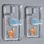 Ốp lưng iphone Mèo Bắt Cá Trong Suốt Chống Sốc lưng cứng Cho IPhone 14 12 13 11 Pro Max 6 6S 7 8 Plus X XS XR sd1022