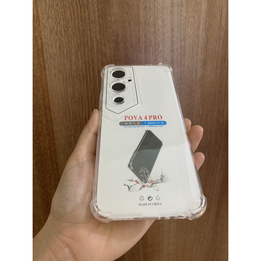 Ốp Lưng Tecno Pova 4 pro, bảo vệ điện thoại tuyệt đối