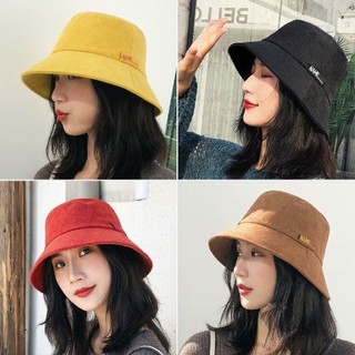 Mũ bucket trơn nữ Nón mũ nữ NAME phong cách Ulzzang dễ thương cá tính