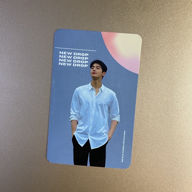 card bo góc Cha Eun Woo