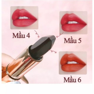Thỏi son kim cương nữ hoàng Ai Cập 6 màu/3 màu AGAG