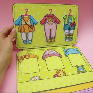Bộ nhà 3 em bé - Búp bê giấy